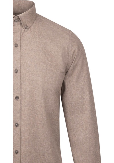 Hatemoğlu Kahverengi Slim Fit Uzun Kollu Düğmeli Yaka Pamuklu Gömlek 24d190000051 C21 1852644 Kahverengi Hatemoğlu Kahverengi Slim Fit Uzun Kollu Düğmeli Yaka Pamuklu Gömlek 24d190000051 C21 1852644 Kahverengi