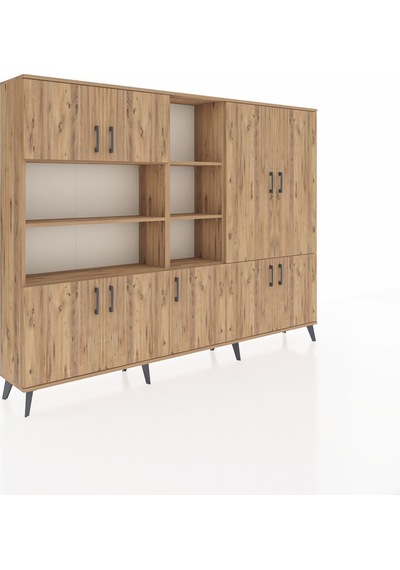 Arges Dolap 14 Raflı 9 Kapaklı 220x30x163 Çam-çam Atlas Çam - Atlas Çam Arges Dolap 14 Raflı 9 Kapaklı 220x30x163 Çam-çam Atlas Çam - Atlas Çam