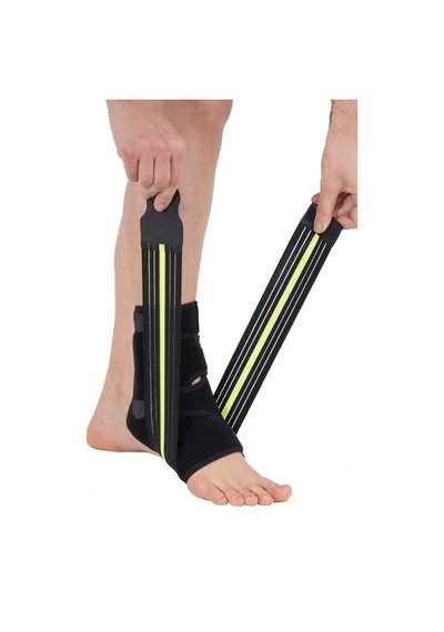 Malleol Destekli Ayak Bileklik +8 Bandajı Çift Pedli Bilek Ağrısı Üts Kayıtlı