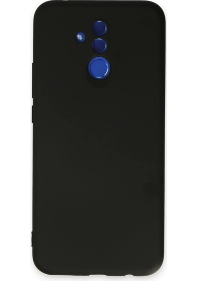 Newface - 848 - Huawei Mate 20 Lite Kılıf Nano İçi Kadife Silikon - Csmo-tex - - Siyah Sıyah