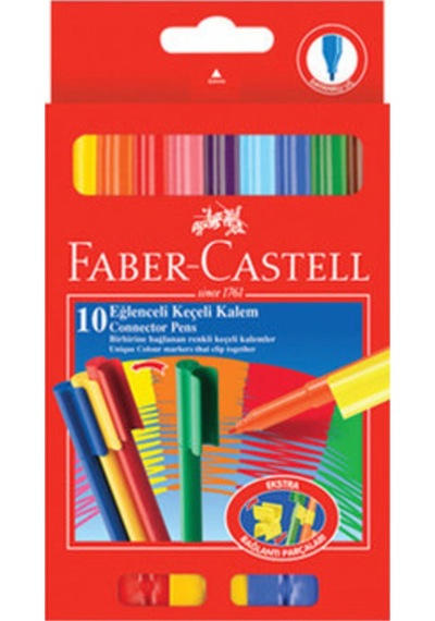 Eğlenceli Keçeli Kalem 10'lu Nocolor-2c41fd3f