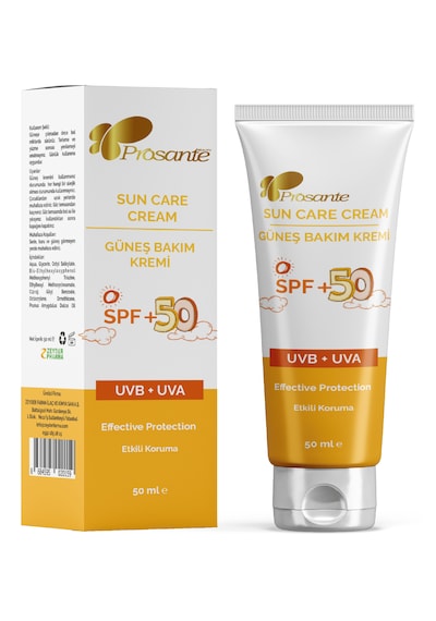 Prosante Güneş Bakım Kremi Spf +50 Çocuk Etkili Koruma 50ml
