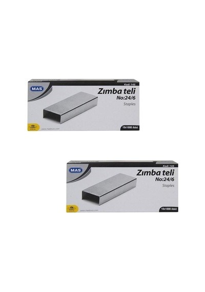 Zımba Teli No: 24/6 Beyaz 20'li Paket 145