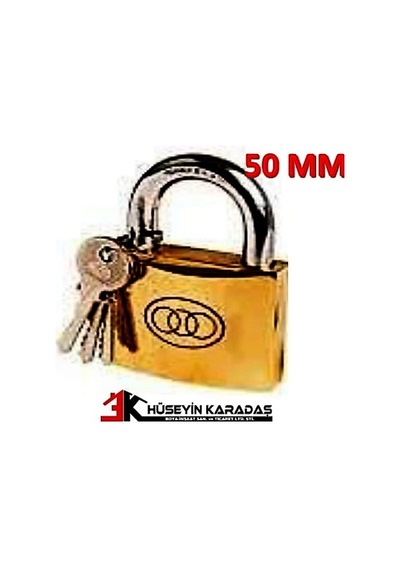 Trı-ckler Sarı Asma Kilit 50 Mm