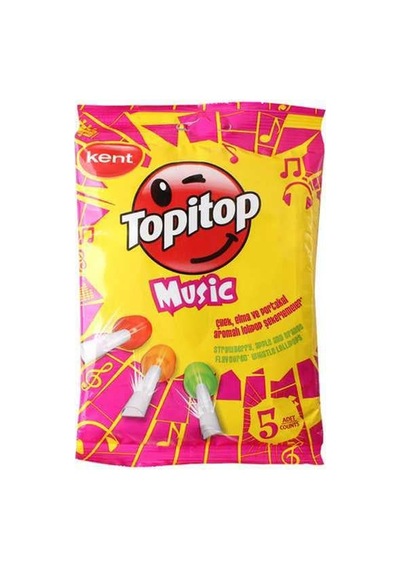 Topitop Music Meyveli 5li 65gr