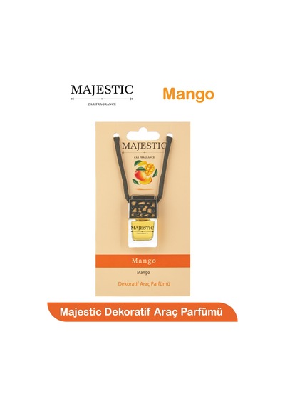 Majestic Oto Kokusu Mango 7 Ml - Dekoratif Araç Parfümü