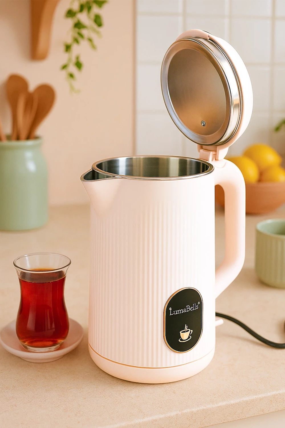 Lumabella LB-59029 1500 W Liçi Kettle Su Isıtıcısı