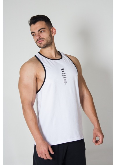 Pose I Down Push Beyond Limit Oversize Atlet BEYAZ