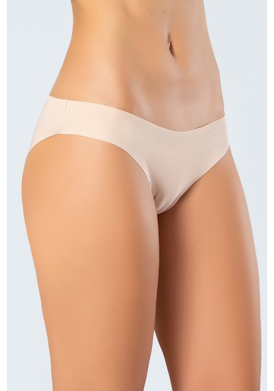 Türen 907 Kadın Lazer Kesim Pamuk Bikini Külot-ten Ten