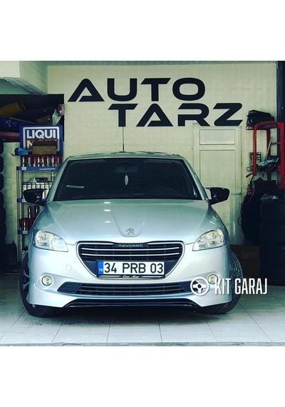 Kit Garaj Peugeot 301 Makyajsız Ön Ek Plastik Boyasız 2012