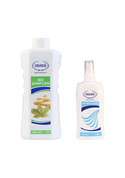 Ersağ Bio Şampuan 1 L + Saç Bakım Toniği 200 ML