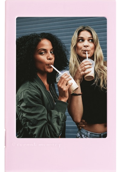 Fujifilm Instax Mini 12 Fotoğraf Makinesi + Fotoğraf Çerçeve + Seti Pembe