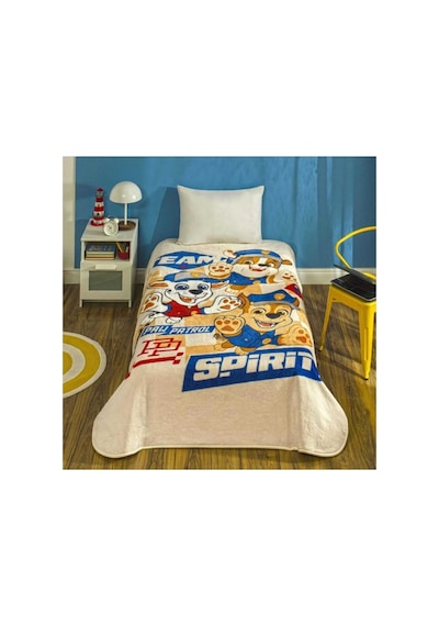 Paw Patrol Tek Kişilik Battaniye Sarı
