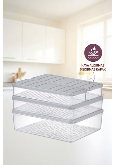 Selka Home 4'lü Set Nora Organizer Buzdolabı Buzluk Düzenleyici Saklama Kabı( 1 Ad. 4 Lt. 1 Ad. 2,25 Lt. 2 Ad. 1 Lt. ) Selka Home 4'lü Set Nora Organizer Buzdolabı Buzluk Düzenleyici Saklama Kabı( 1 Ad. 4 Lt. 1 Ad. 2,25 Lt. 2 Ad. 1 Lt. )