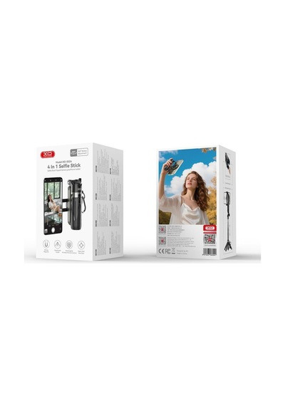 Özel Seri Cihaz Tutucu Taşınabilir Set Görüntülü Araç Ss24 Bluetooth V5.2 4'ü 1 Arada Selfie Çubuğu