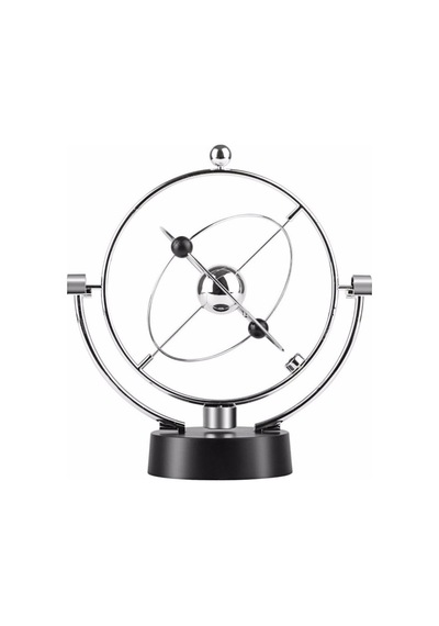Newton Beşiği Mıknatıslı Manyetik Pilli Salıncak Kinetik Orbital Gök Küre A-603