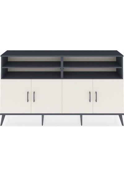 Arges Konsol 6 Raflı 4 Kapaklı 176x30x99 Antrasit-aytaşı/antrasit Antrasit-aytaşı/antrasit Arges Konsol 6 Raflı 4 Kapaklı 176x30x99 Antrasit-aytaşı/antrasit Antrasit-aytaşı/antrasit