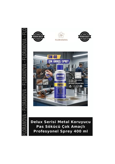 Delux Serisi Metal Koruyucu Pas Sökücü Çok Amaçlı Profesyonel Sprey 400 Ml