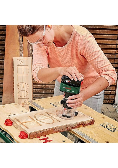Bosch AdvancedTrimRouter 18V-8 Akülü Freze (Akü & Şarj Hariç) - 06039D5000