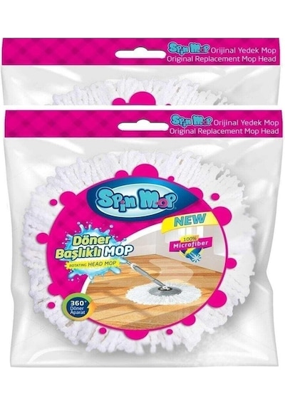 Spin Mop Mop Yedek X1 Adet Yedek Püskül