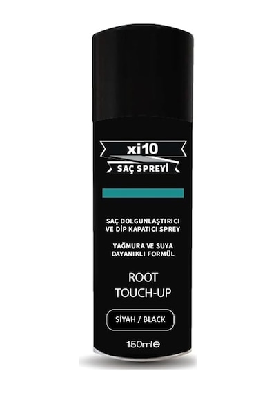Siyah Black Saç Dolgunlaştırıcı Sprey Ve Dip Kapatıcı Topik Sprey