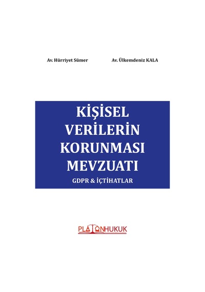 Kişisel Verilerin Korunması Mevzuatı