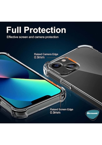 Microsonic Apple Uyumlu iPhone 13 Mini Kılıf Shock Absorbing