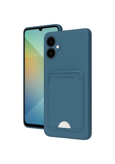 Samsung Galaxy A06 Kılıf Kelvin Kartvizitli Silikon