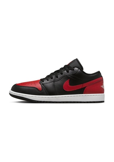 Nike Air Jordan 1 Low Leather Sneaker Hakiki Deri Unisex Günlük Spor Ayakkabı Siyah-kırmızı Siyah - Kırmızı Nike Air Jordan 1 Low Leather Sneaker Hakiki Deri Unisex Günlük Spor Ayakkabı Siyah-kırmızı Siyah - Kırmızı