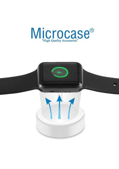Microcase Huawei Watch Gt 6 41mm İçin Usb Manyetik Şarj Cihazı Beyaz - Al3433