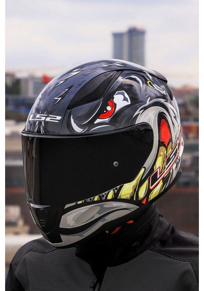 Rapıd 2 Spox Gri-kırmızı Kask Gri