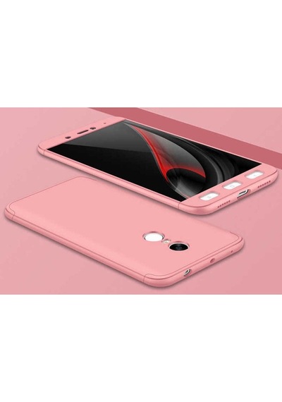 Xiaomi Redmi Note 4x Kılıf Zore Ays Kapak Rose Gold