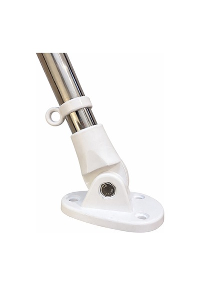 Tekne Bayrak Direği Led Aydınlatmalı - Tekne Ve Botlar İçin, 40 Cm Uzunluk Paslanmaz