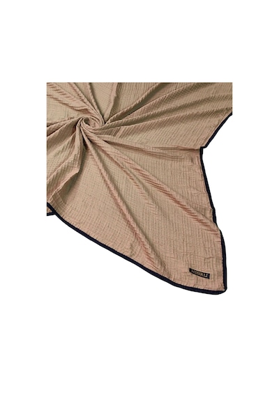 Mim Eşarp Mısırlı Eşarpları Biyeli Müslin Düz Renk Eşarp 100x100cm Kum
