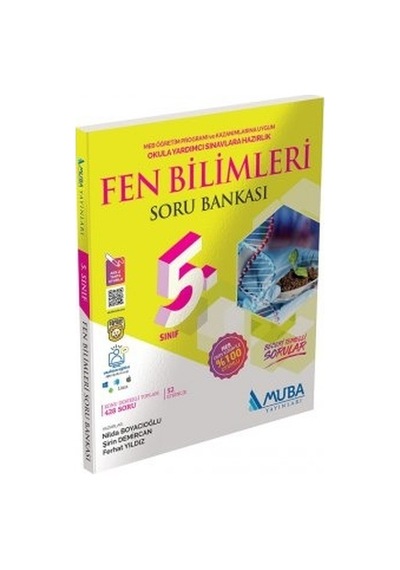 5.Sınıf Fen Bilimleri Soru Bankası -  Muba Yayınları