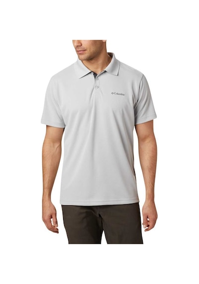 Columbia Utilizer Erkek Kısa Kollu Polo T-Shirt Gri Cool Gri