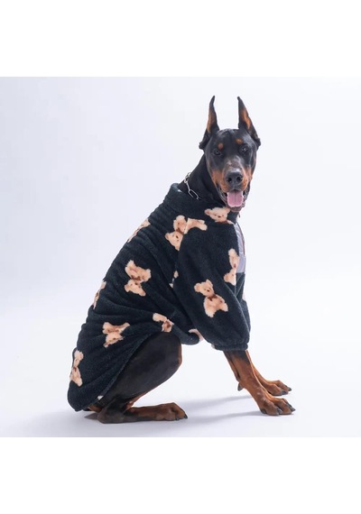 Pawstar 26754- Siyah Gentle Bruno Orta-büyük Irk Köpek Polar Sweatshirt