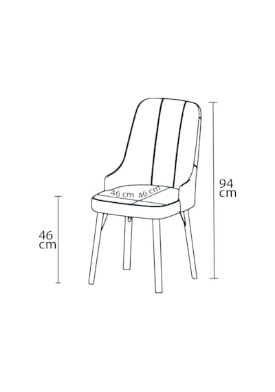 Minel Açılabilen Metal Ayak MDF Mutfak Masası Takımı 6 Antrasit Sandalye 80 x 132 Minel Açılabilen Metal Ayak MDF Mutfak Masası Takımı 6 Antrasit Sandalye 80 x 132
