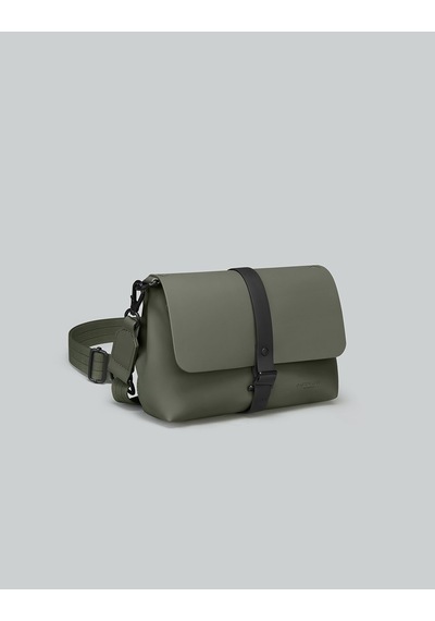 Gaston Luga Spläsh Crossbody Bag - Olive Yeşil