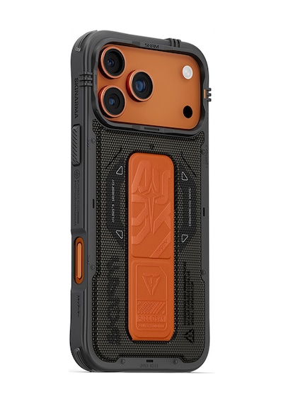 Apple Uyumlu iPhone 17 Pro Max Kılıf Skinarma M-safe Şarj Özellikli Airbag Standlı Phantom Kapak Yeşil