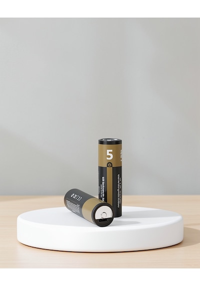 Aa Lityum Pil 1.5v Sabit Çıkışlı Usb Type-c Şarjlı 3200mwh 2'li