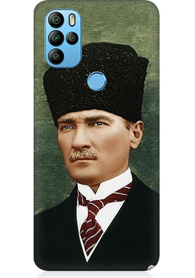 General Mobile Gm21 Pro Uyumlu Mustafa Kemal Atatürk Desenli Silikon Kılıf