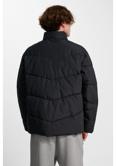 Hummel Short Puffer Jacket Siyah Unisex Ceket Siyah
