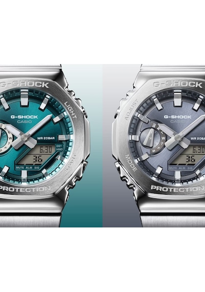 Casio Gm-2110d-8adr Kol Saati Metalik