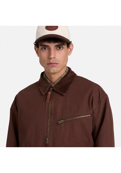 Timberland Strafford Canvas Erkek Kahverengi Ceket Tbc0yh7fajd1