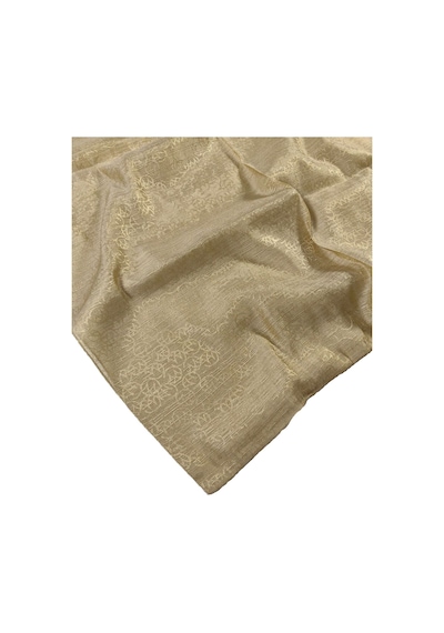 Mim Eşarp Mısırlı Eşarpları Parıltılı Elegance Monogram Prenses Şal Gold