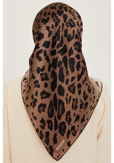 Armine Sura İpek Eşarp 9249-s03 Vizon