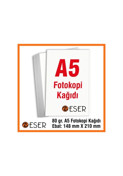 Eser A5 80 Gr 1000 Yaprak Fotokopi Kağıdı