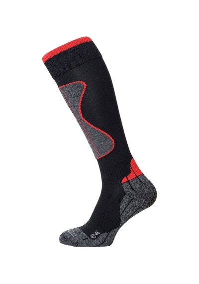 Ozzy Socks Termal Kayak Ve Snowboard Çorabı Gri-siyah
