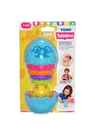 Toomies Saklambaçlı Iç Içe Yumurtalar Mavi